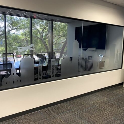 Frosted Etched Vinyl